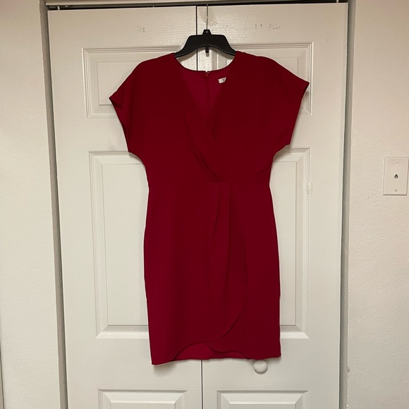 NWOT London Style Short Sleeve Sheathe Dress- Size 8 - Picture 4 of 9